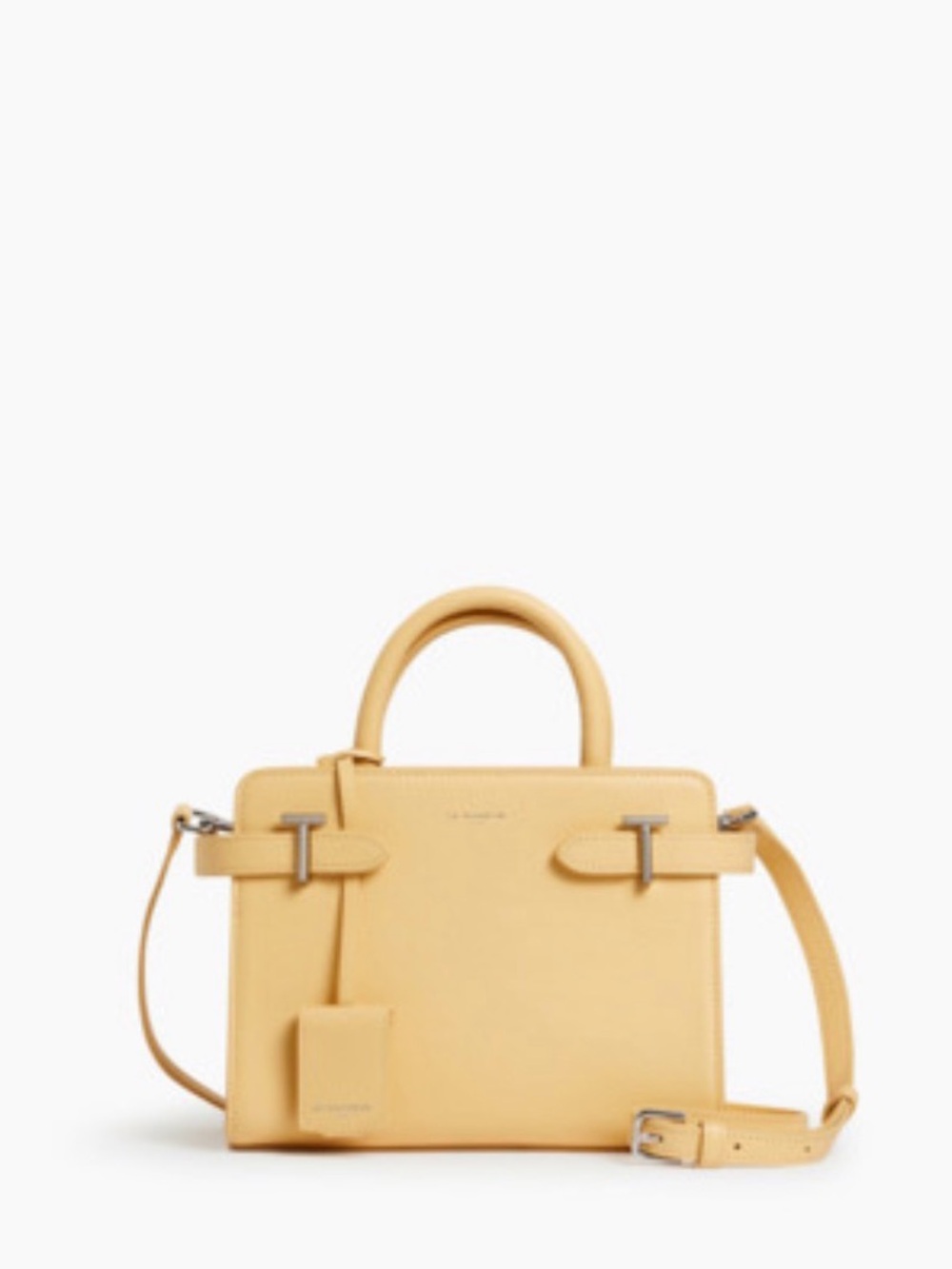 Le Tanneur Emilie bag in Aurore Yellow